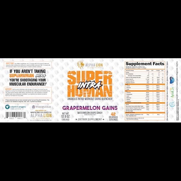 Alpha Lion Super Human Intra - Sycamore Supplements