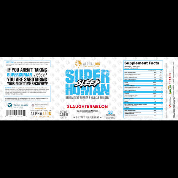 Alpha Lion Super Human Sleep - Sycamore Supplements