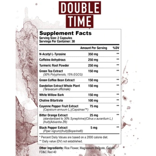 Axe And Sledge Double Time Fat Burner - Sycamore Supplements