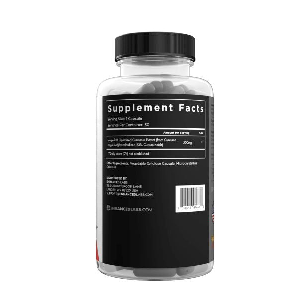Enhanced Labs Turmeric Longvida Curcumin - Sycamore Supplements