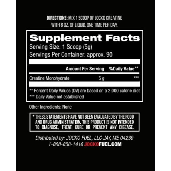 Jocko Fuel Creatine Monohydrate - Sycamore Supplements
