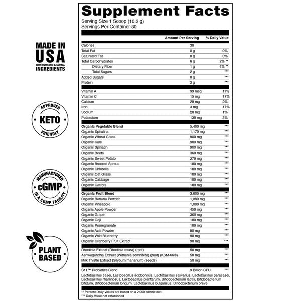 Jocko Fuel Greens - Sycamore Supplements