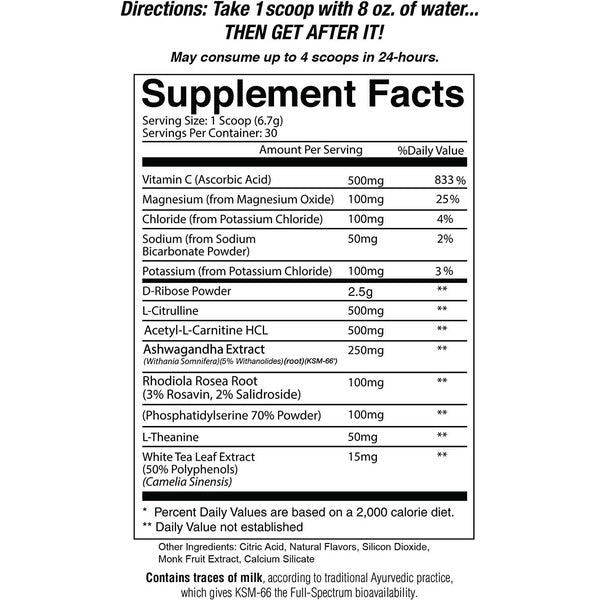 Jocko Fuel Pre-Workout - Sycamore Supplements