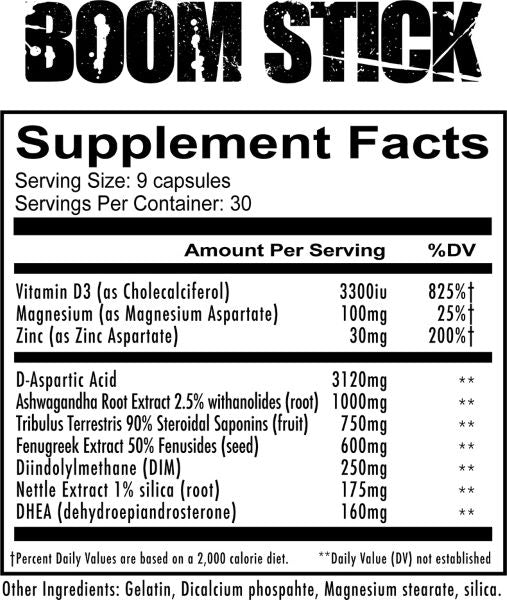Redcon1 Boom Stick Testosterone Support - Sycamore Supplements