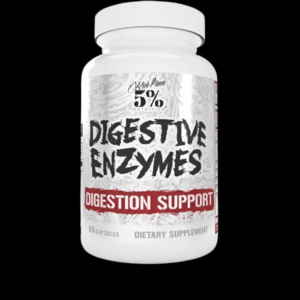 5% Nutrition - Rich Piana - Digestive Enzymes - Sycamore Supplements