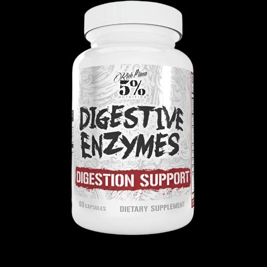 5% Nutrition - Rich Piana - Digestive Enzymes - Sycamore Supplements