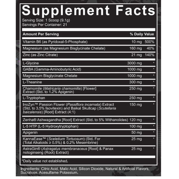 Nutrifitt Silence Sleep and Recovery - Sycamore Supplements