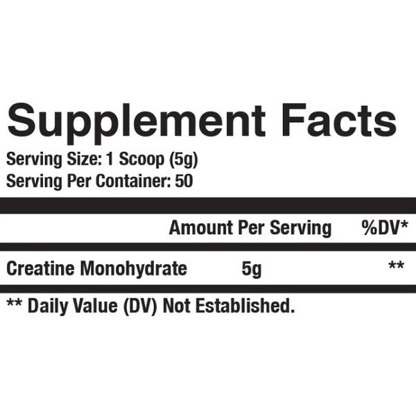 Axe and Sledge Basics Creatine Monohydrate - Sycamore Supplements
