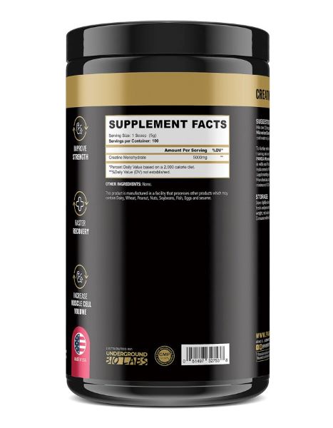 Panda Supps Creatine Monohydrate - Sycamore Supplements